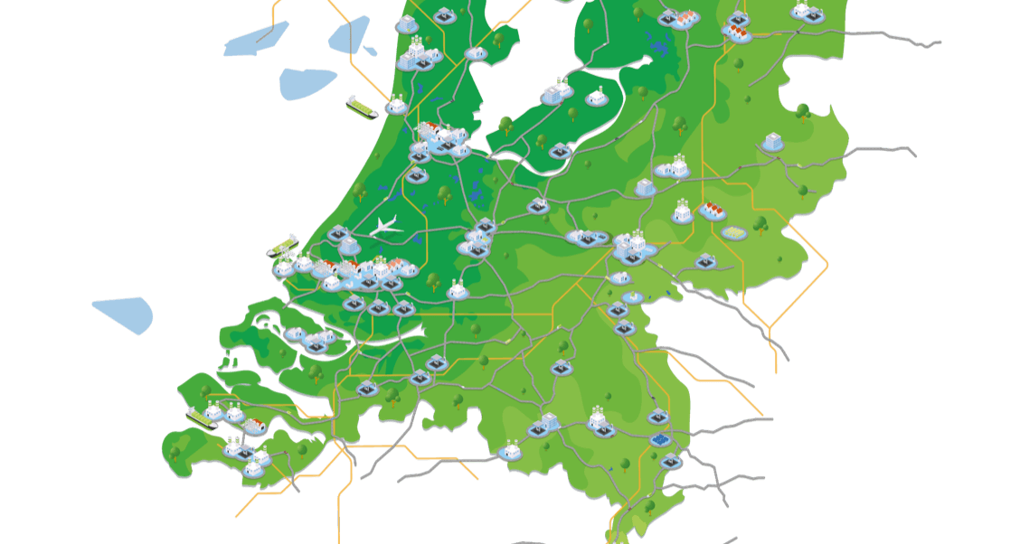 Dutch Hydrogen Map